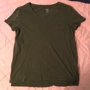 Olive green boyfriend tshirt